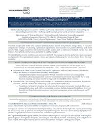 c suite & senior executive resume