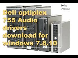 Convertio — أداة متقدمة على الإنترنت تحل أي مشاكل تحدث مع الملفات. Dell Optiplex 755 Audio Sound Driver Download For Windows 7 8 10 Youtube