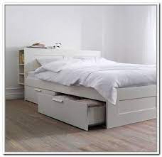 Bett 120x200 mit bettkasten günstig kaufen ebay. Weisses Ikea Bett Frame Speicher Schlafzimmerschrank Ikea Bettgestelle Bett 120x200 Weiss Ikea Bett