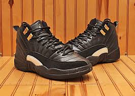 Air Jordan 12 Retro Black And Orange 2015 Nike Air Jordan Xii 12 Retro Size 4y The Master Black Gold 153265 013 Air Jordans Nike Air Jordan Shoes Nike Air Jordan