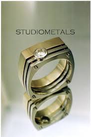 Men S Ring Gold Ring Men S Wedding Band Wedding By Studiometals 1985 00 Mens Gold Rings Cool Rings For Men Mens Engagement Rings Diamond
