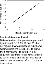 La lecture étant spectrophotométrique, il faut cependant réaliser une gamme d'étalonnage ainsi que des témoins de compensation adaptés. Bradford Protein Assay Proteomik Qualitat Vwr