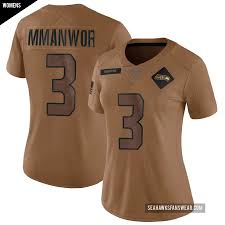 Men's Seattle Seahawks ＃3 Nick Emmanwori White Limited Vapor Untouchable  Jersey