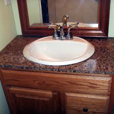 How does the new vanity cabinet look? How To Install Laminate Formica For A Bathroom Vanity Countertop Dengarden