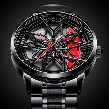 Nibosi Jant Hub Izle Ozel Tasarim Spor Araba Janti Saatler Su Gecirmez Yaratici Relogio Masculino 2020 Izle Erkek Kol Saati Kuvars Saatler Aliexpress