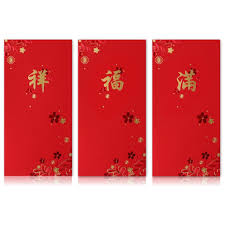 Premium Chinese Red Envelopes 3 Design Collection Set Of 9 Chinese Red Envelope Red Envelope Red Packet