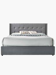 This clever design is built with a hydraulic mechanism for. Buy Luna Fabric Gas Lift Storage Bed Frame Light Grey Online Australia