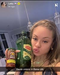 Latto cookin spaghetti 🍝 looks 🔥 🔥 🔥 😍