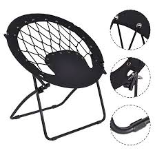 Besides this bungee cord chair is composed with durable steel. Must Have Goplus Folding Round Bungee Chair Steel Frame Outdoor Camping Hiking Garden Patio From Goplus Accuweather Shop