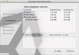 Unity Manual Installing Unity