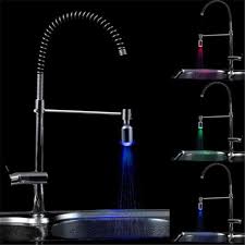 20mm Water Glow Shower Led Faucet Light Nozzle Temperature Sensor Brass Bathroom Faucets Led Faucet Faucet Aerators