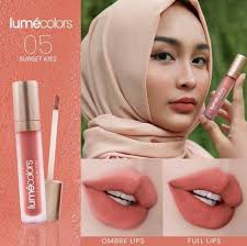 Jual Lipstik Tahan Lama Lipcream LipTint Lumecolors Velvet Lip&Cheek mousse 