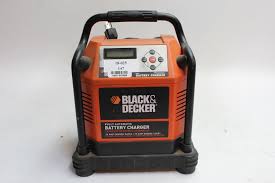 Black And Decker Smart Battery Charger 75 Amp Black And Decker Fully Automatic Battery Charger Property Room