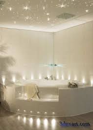 Lighting is an integral feature that helps determine the mood of the room as well as how everything looks in it. Fiber Optic Star Ceiling Starry Sky Stretch Ceiling Lighting Ideas For Bathroom Step By Bathroom Design Trends Bathroom Recessed Lighting Romantic Bathrooms