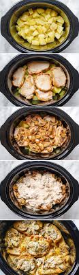 Get pork chops really tender by throwing them in the slow cooker and let time take its toll. Creamy Garlic Pork Chops Recipe With Mushrooms And Potatoes Crockpot Pork Chops Recipe Eatwell101