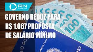 O valor para o salário de 2021 ainda pode sofrer novas alterações, com base no. Governo Propoe Salario Minimo De R 1 067 Para 2021 Youtube