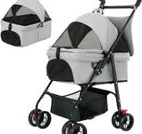 Amazon.com: Tokenkuko Pet Stroller,3-in-1 Folding Dog ...