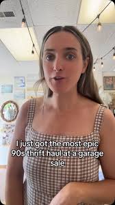 I went to a garage sale and blacked out… came home with the entire 90s.  😭💿🛼 #ThriftHaul #NostalgiaVibes #Y2KStyle