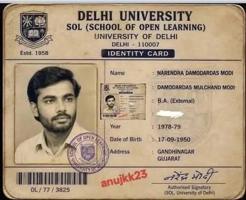 The all wrong Modi certificate doing the rounds