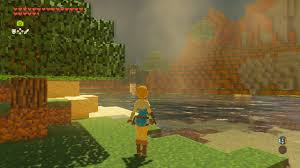 Expand or grow the region selection based on the player's facing or map direction. Minecraft World Cafe Edition The Legend Of Zelda Breath Of The Wild Wiiu Mods