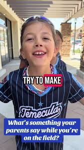 Whats One Thing Your Parents Say to You During A Softball Game