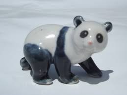 See more ideas about animal figurines, ancient art, ancient artifacts. Vintage Black White Panda Figurine Dollhouse Miniatures Small Mid Century Ceramic Animal Retro Homebedroom Decor Art Collectibles Figurines Knick Knacks Trustalchemy Com