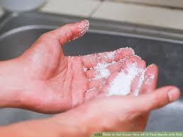 How To Get Super Glue Off Of Your Hands With Salt 9 Steps Remove Super Glue Super Glue Glue