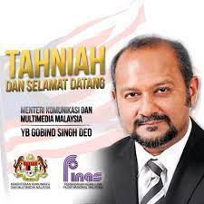 Processing of multimedia information such as searching, retrieval, recognition, and enhancement. Tahniah Dan Selamat Datang Diucapkan Kepada Yb Gobind Singh Deo Di Atas Pelantikan Sebagai Menteri Komunikasi Dan Multimedia Malaysia Finas
