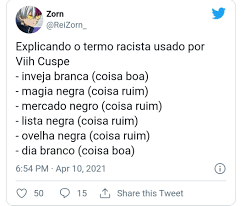 O termo usado por ela, inveja branca, logo virou um dos assuntos mais comentados no twitter por fãs do reality show. Lxrw 1qc0jhwhm