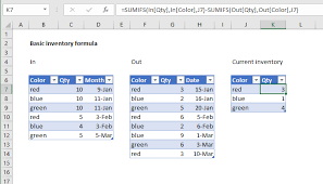 Upon email confirmation, the workbook will open in a new tab. Excel Formula Basic Inventory Formula Example Exceljet
