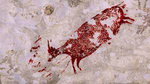 Art has been in the blood of humans ever since. Sulawesi Art Animal Painting Found In Cave Is 44 000 Years Old Bbc News