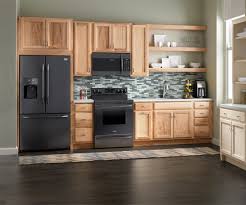 Springmont Hickory Natural And Maple Canvas Hickory Kitchen Cabinets Maple Kitchen Cabinets Hickory Kitchen