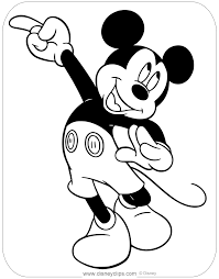 Coloring Page Of Mickey Mouse Dancing Disney Mickeymouse Coloringpages Mickey Mouse Coloring Pages Mickey Mouse Pictures Minnie Mouse Coloring Pages