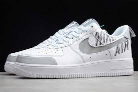 2019 Nike Air Force 1 Low Under Construction White Wolf Grey Black Bq4421 100 Nike Air Nike Black Trainers