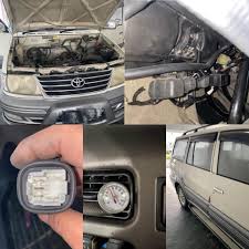 Punca masalah air cond tak sejuk. Toyota Unser Checking Professional Car Air Cond Service Facebook