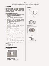 Materi himpunan kelas 7 pdf. Ringkasan Bahan Matematika Smp Blog Paperplane