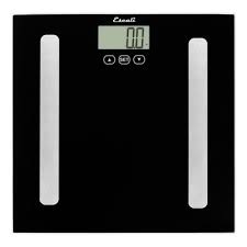 Bluetooth body fat scale, smart digital bathroom weight scale with tempered glass platform, body composition analyzer health monitor fat, bmi, bmr, muscle mass (black, 10.2 inch) Analog Bathroom Scales Target