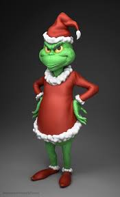 Da Grinch Trevor Crandall On Artstation At Https Www Artstation Com Artwork Qwey4 Crandall Grinch Artwork