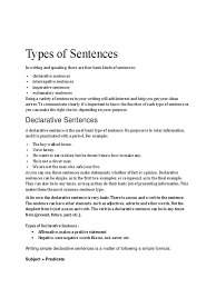 Imperative sentences express commands which convey the desire of the speaker to make someone, generally the listener, perform an action. 4 Types Of Sentences Question Sentence Linguistics
