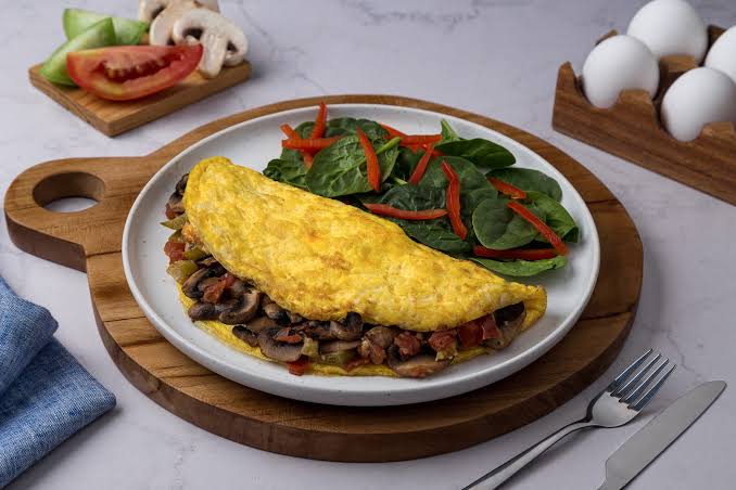 Mushroom Omelette