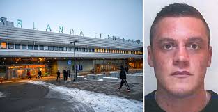 Foxtrotman gripen på Arlanda