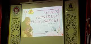 Utk 1 bulan @ 1tahun mengikut keperluan pihak tuan. Majlis Persaraan Cikgu Asriyah Abdullah Mrsm Taiping Maria Firdaus