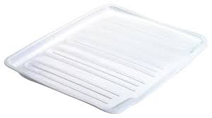 Buy top selling products like salt™ sink protector rack in white and oxo good grips® silicone sink mat. Rubbermaid 1182 Ma Wht Dish Drainer Tray Plastic Contemporary Dish Racks By Hipp Hardware Plus Houzz