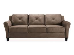 Ibiza Sofa Microfiber Sofa Brown Sofa Curved Sofa