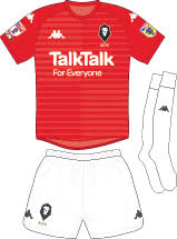 Traditionally salford used the city's coat of arms as many other clubs did until the super league era started in 1996 and many clubs rebranded. Salford City