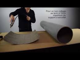 Stratogrip S110 Collage De Stratifie Sur Support Cintre Youtube