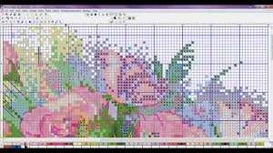 как сделать схему вышивки крестом в программе Pattern Maker 4 Vyshivka S Programmoj Pattern Maker Youtube