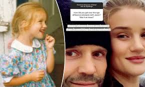 While jason refrains from posting about jack on instagram, rosie shared a few photos over the past couple years. Rosie Huntington Whiteley Reveals She And Jason Statham Would Love More Children Daily Mail Online