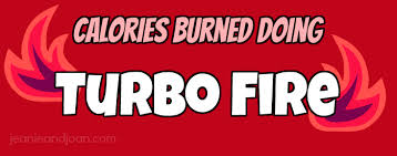 calories burned with turbo fire by