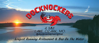 The niangua river, grandglaize creek, and gravois creek.the lake has a surface area of 54,000 acres (220 km 2) and 1,150 miles (1,850 km) of shoreline. Docknockers Original Home Lake Ozark Missouri Menu Prices Restaurant Reviews Facebook